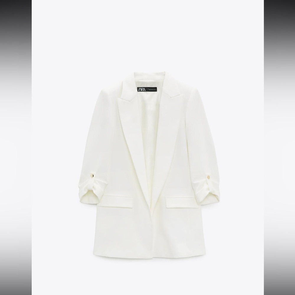 Zara Women's Nude Blazer
